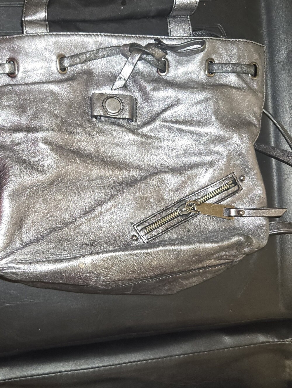 Marc Jacobs Black Leather Crossbody Bag - Picture 5 of 6